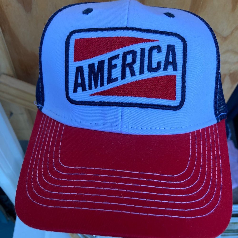 America mesh cap